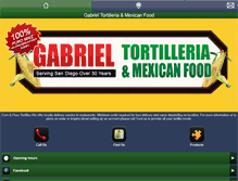 Tablet Screenshot of gabrielmex.com